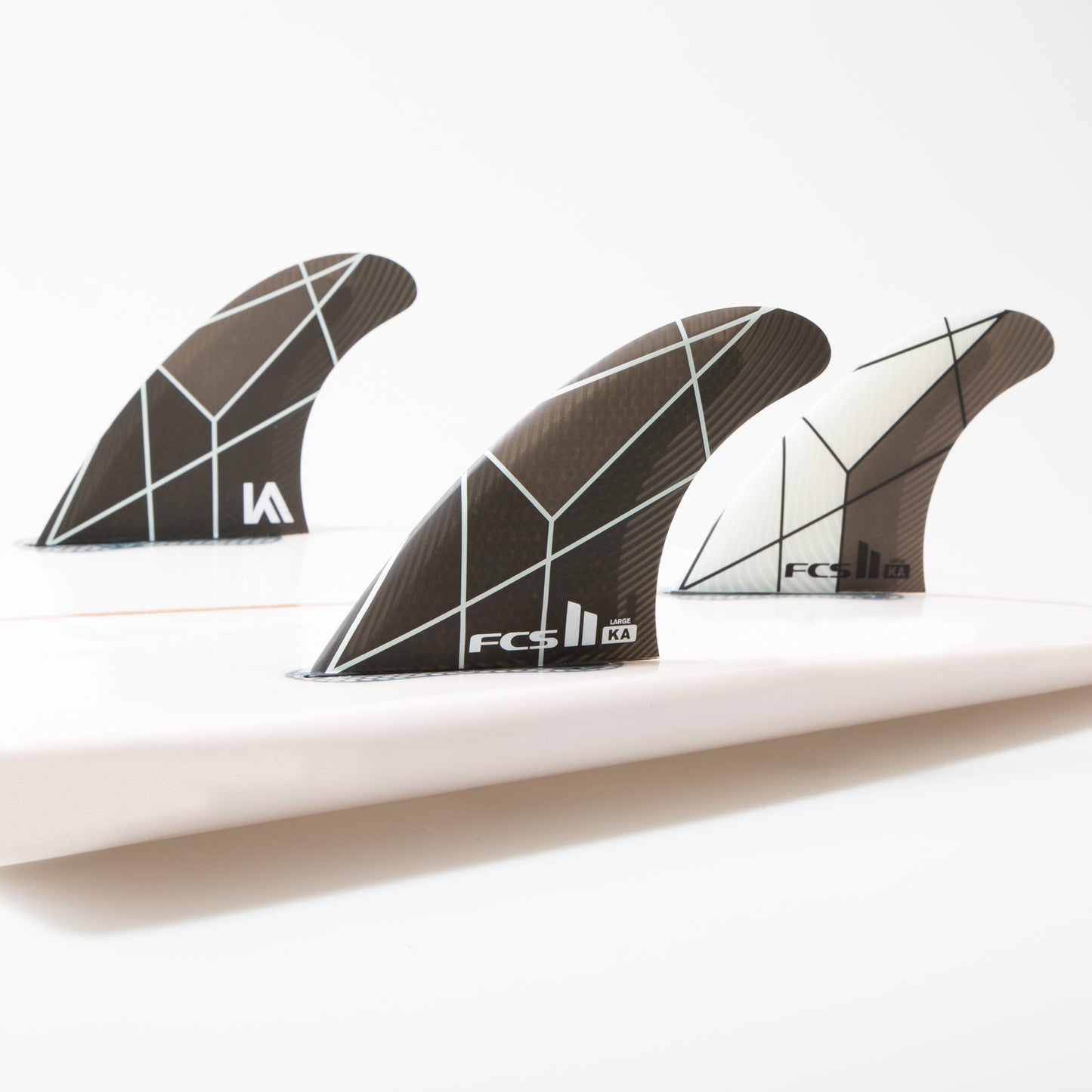 FCS II Kolohe Andino PC Fins white / gray Tri Fins Medium