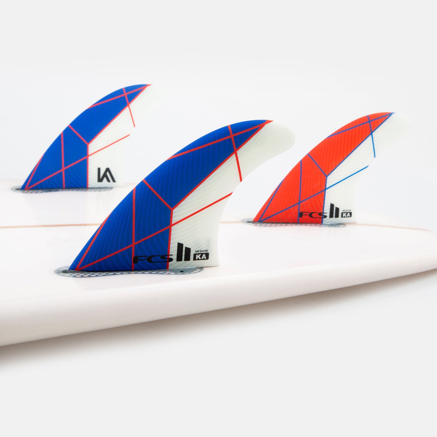 FCS II Kolohe Andino PC Fins Blue / White Tri Fins