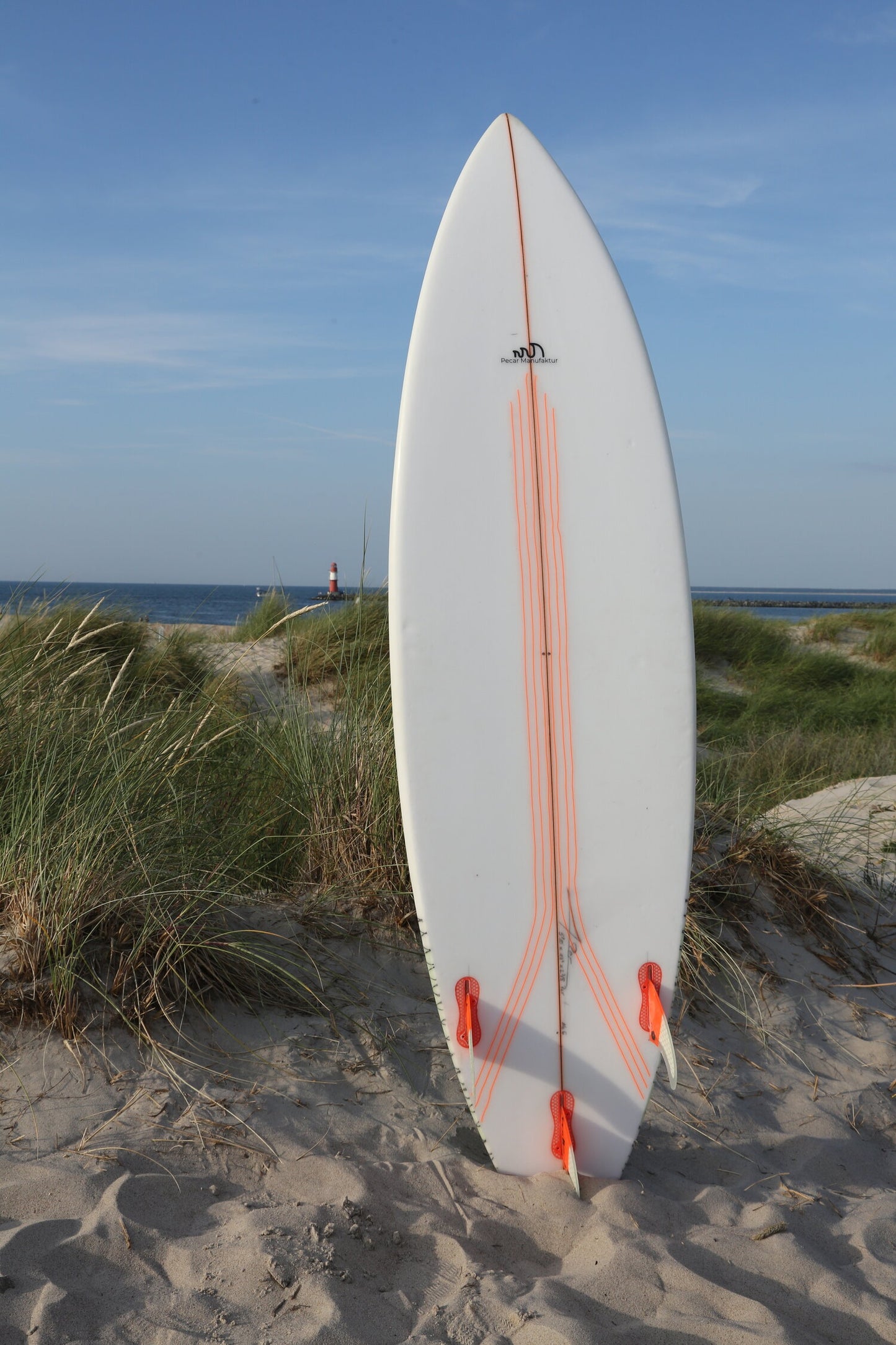 Surfboard Orange 5´7´´