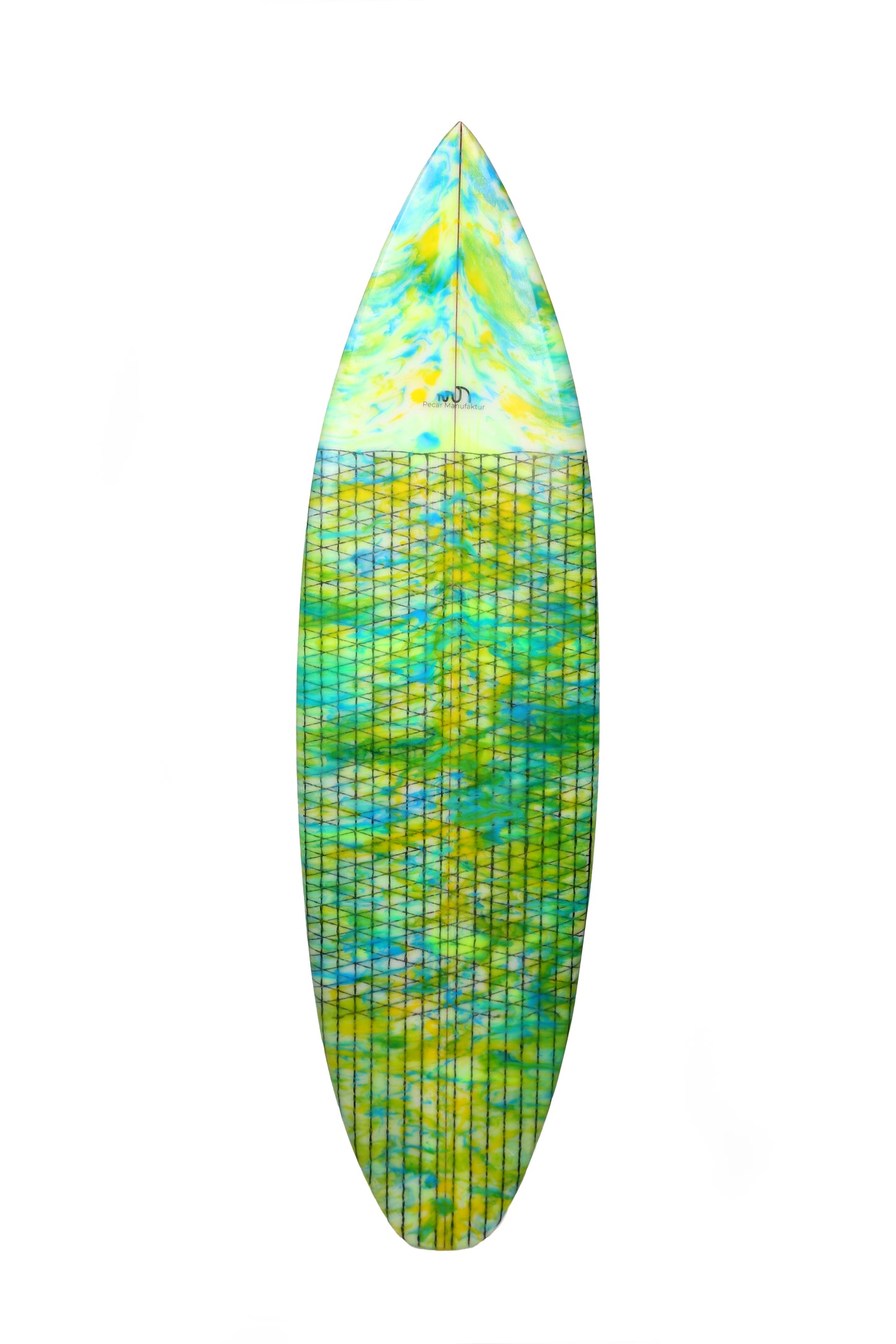 Surfboard Green Funky Town 5´8´´