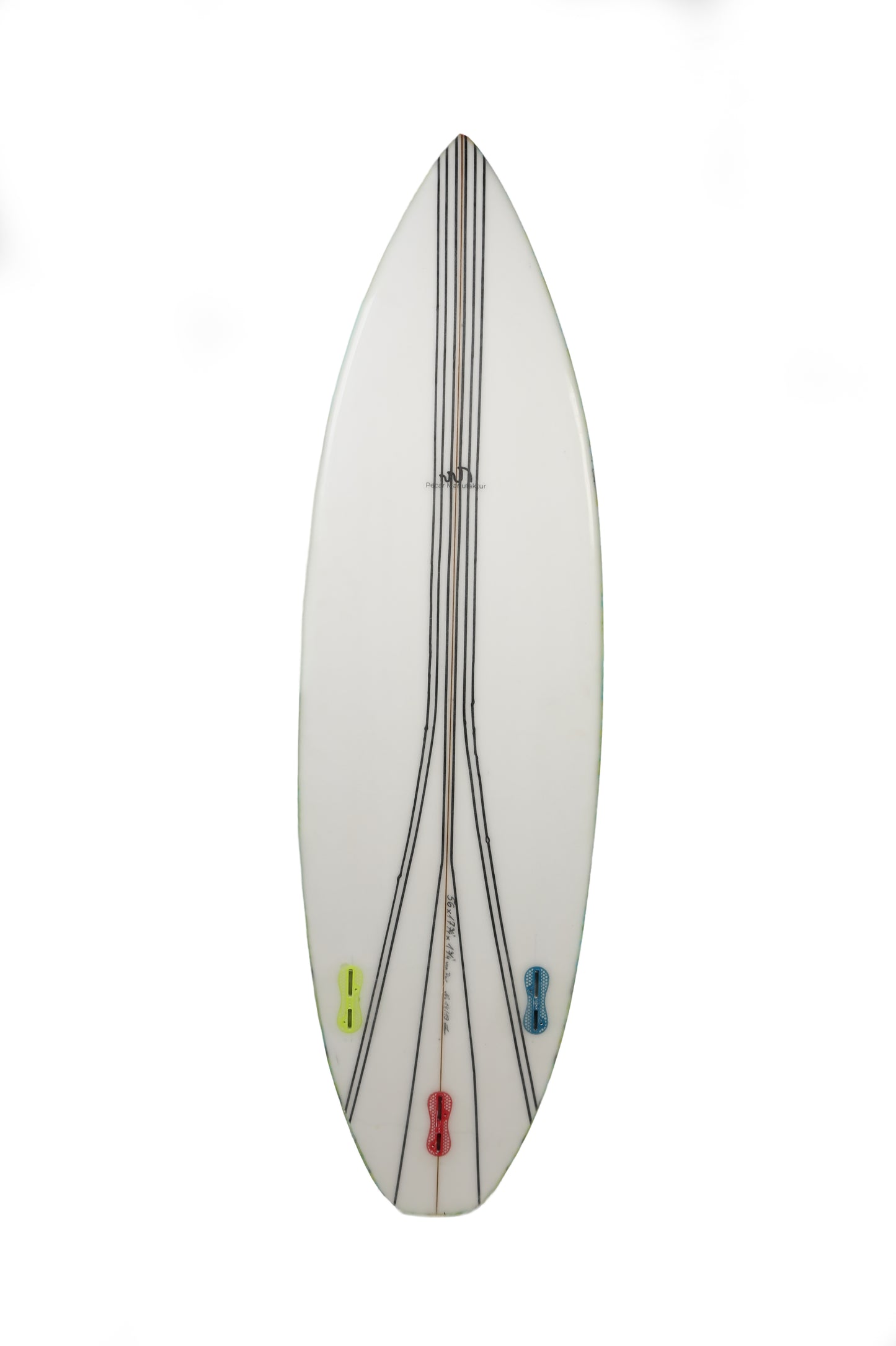 Surfboard Green Funky Town 5´8´´